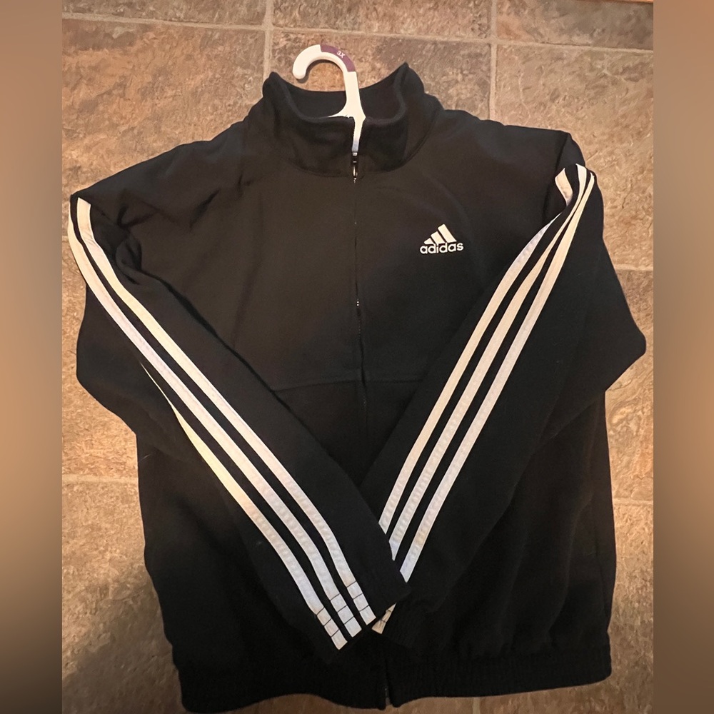 Adidas Loose Fit Black Jacket